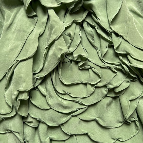 Beautiful Robert Rodriguez green mini dress - Picture 6 of 10